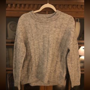 Comfy gray sweater